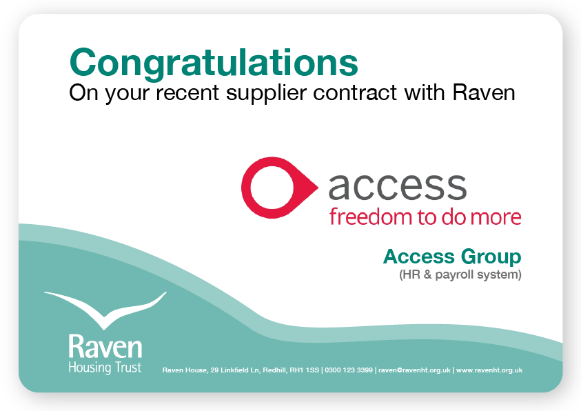 Access supplier certification, Access Group(Hr & payroll system)