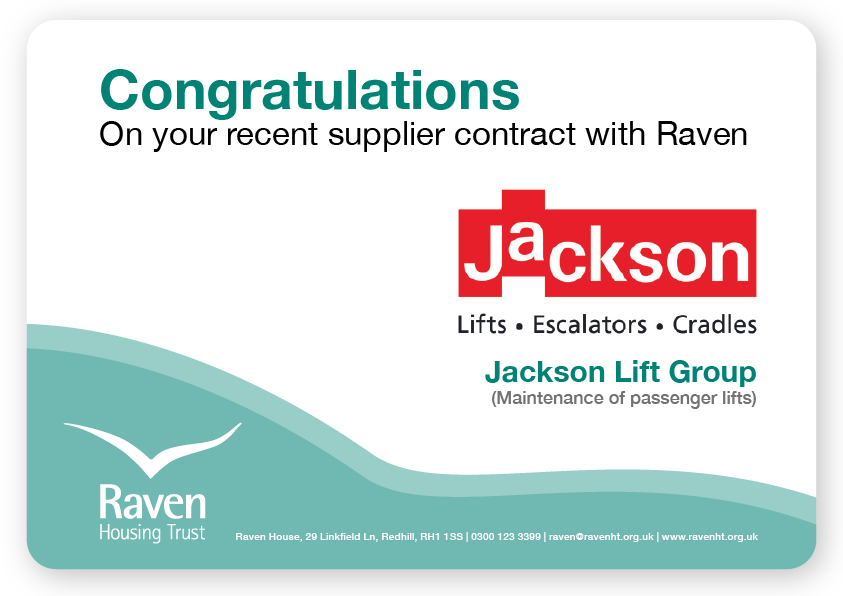 Jackson supplier certification, Jackson Lift Group(maintenance of passenger lifts)
