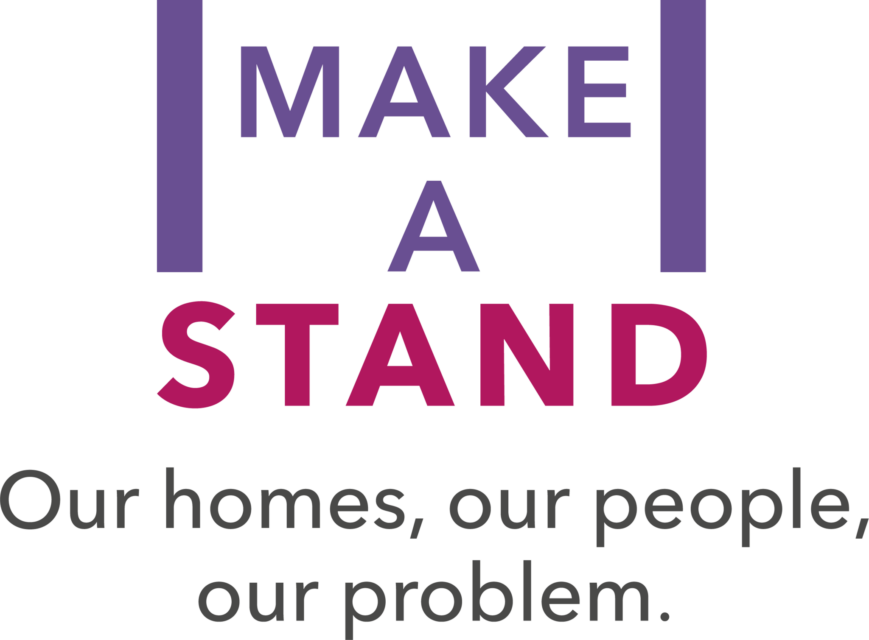 Make a stand logo