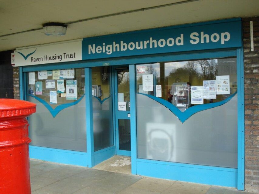 First neighbourhood shop