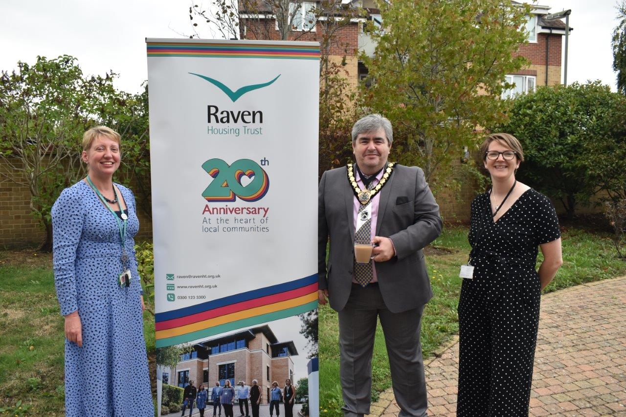 Local mayor visits retirement scheme to discuss the role of supported