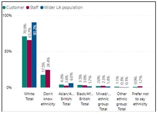 ethnicity workforce data
