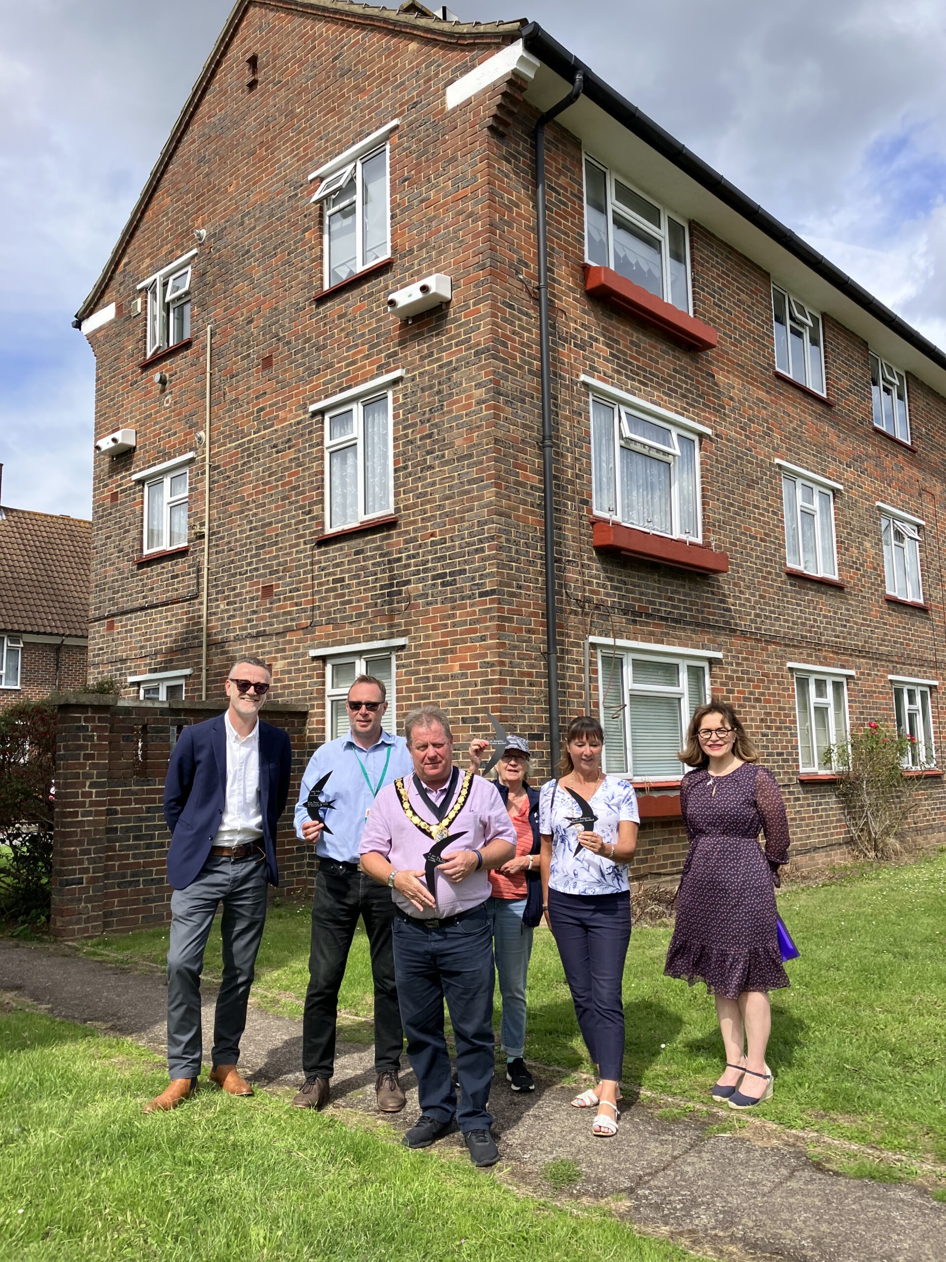 We Mayor to swift conservation site Raven Housing Trust