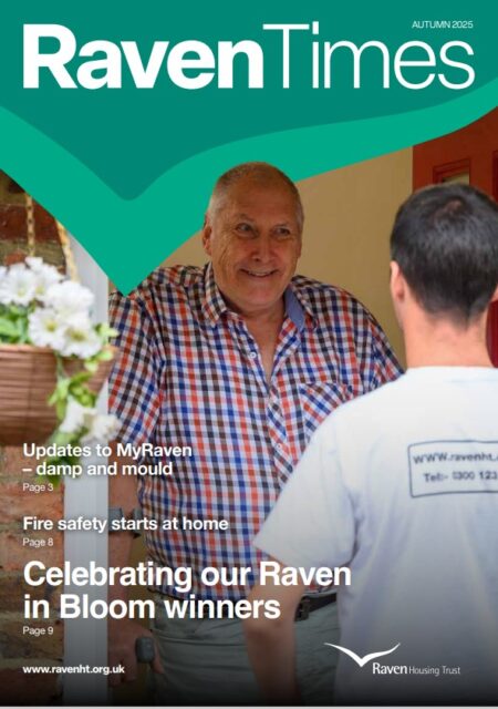 front cover of Autumn 2025 Raven Times