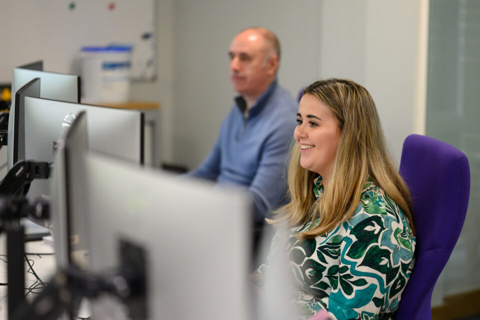 Raven team in office